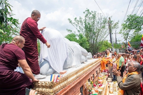 कंगय् बुद्धमूर्ति स्थापना