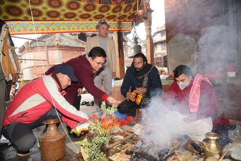 स्थानीयको अग्रसरतामा भिमसेन मन्दिर पुनःनिर्माण सम्पन्न