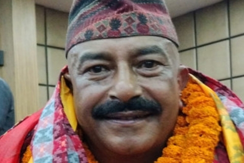 महासङ्घया वरिष्ठ उपाध्यक्षय् वैद्य व दांभरिइ प्रधान