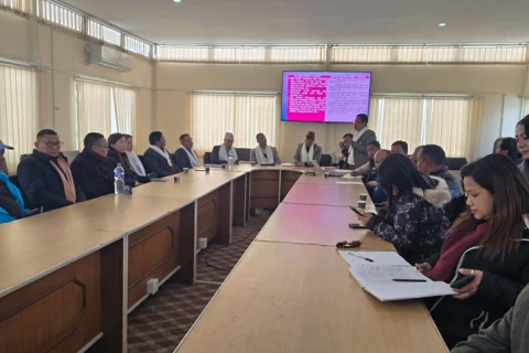 निदँया दुने सरकारी कामकाजी भाषा बालाकं ज्या जुयाच्वंगु मगात