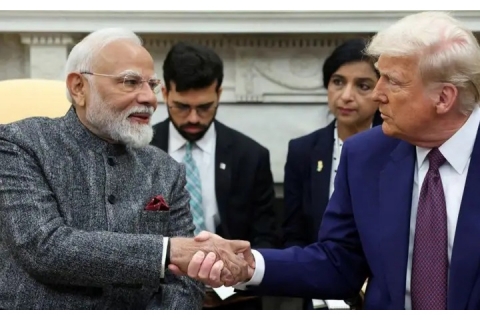 अमेरिका भारतीय सामानय् २५ प्रतिशत कर तयेगु घोषणा