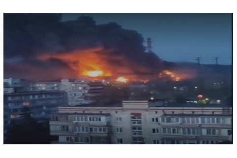 युक्रेनया राजधानी किभय् तधःगु विद्युत केन्द्रय् आक्रमण