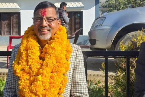 जनार्दन शर्मां रुकुम पश्चिमपाखे उम्मेदवारी दर्तायात