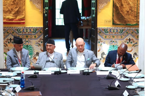 ‘विकासया नितिं वित्त’ प्यक्वःगु अन्तरराष्ट्रिय सम्मेलनय् प्रधानमन्त्रीं संबोधन