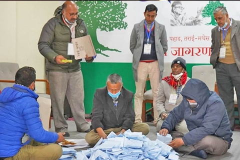 नेपाली कांग्रेसको मतगणना आज सकिने
