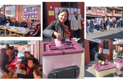 मंकाः खलः यलया न्हुगु नेतृत्वया निति मतदान जुयाच्वन