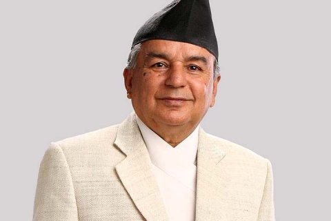 राष्ट्रपति पौडेलपाखे बकर इदया भिंतुना