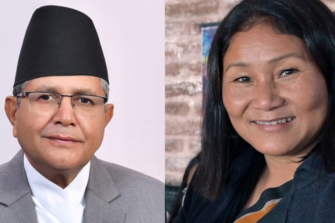 सभामुख व उपसभामुखं शपथ ग्रहण ज्याझ्वलय् ब्बति मका