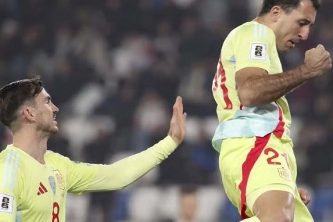 युरोपियन च्याम्पियनय् स्पेन जर्जियायात ४–० गोलं बुकल