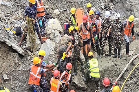 भोटेकोशीइ न्हापाम्ह उद्धार जूम्ह सञ्जय साह