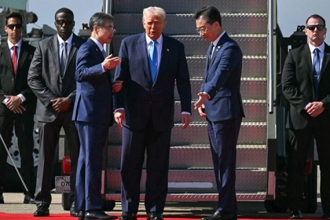 अमेरिकाया राष्ट्रपति ट्रम्पं न्यान्हु एशिया भ्रमण